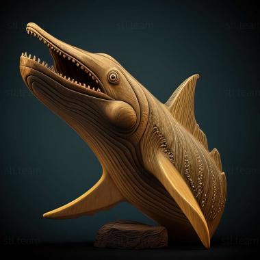 3D модель Pliosaurus funkei (STL)